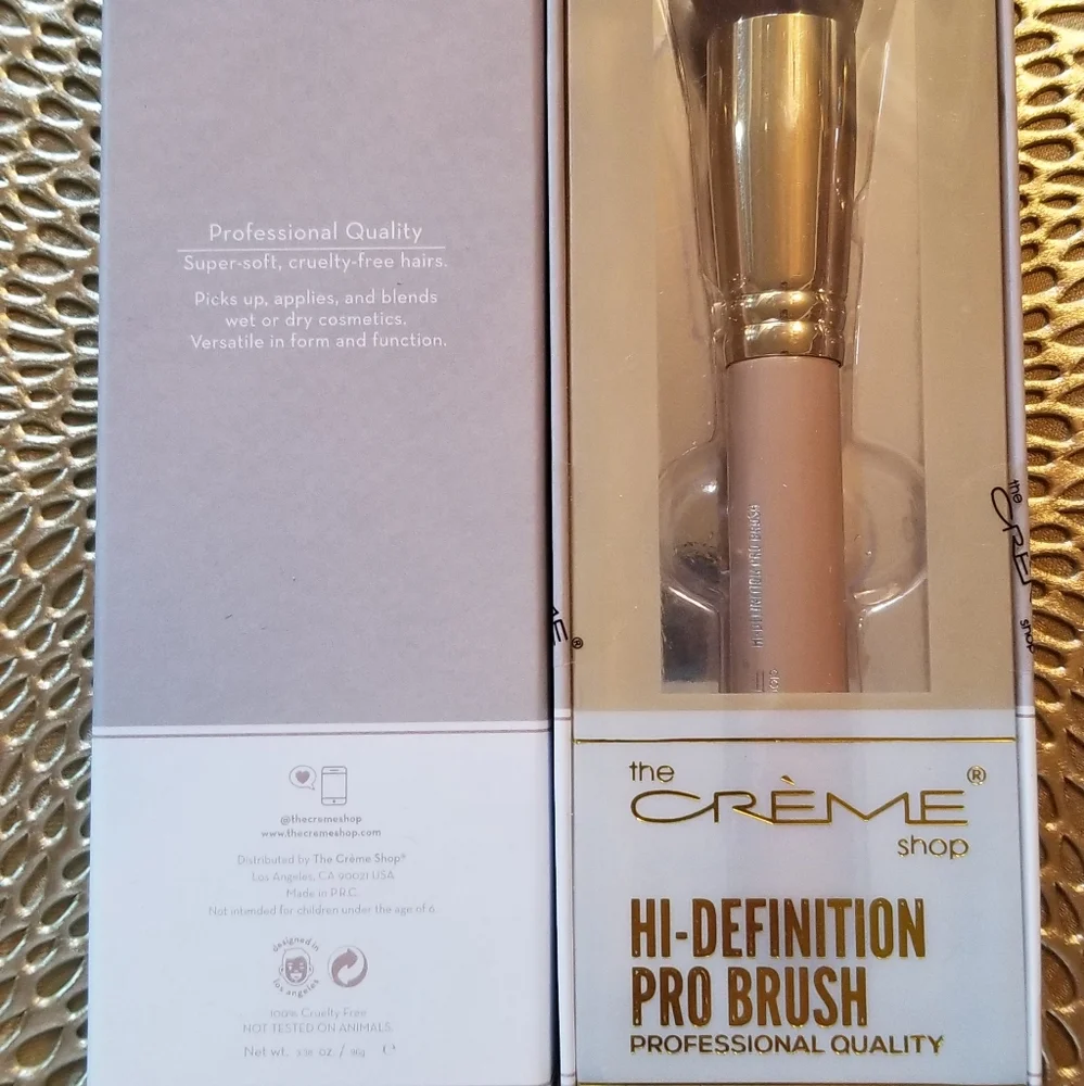 Set of 2 CREME STORE Make up brushes